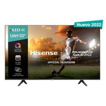 El Bodegón Pantalla 65p hisense 4k uled google tv negro 65u6h oferta