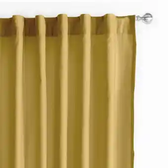 Cortinas viasoft mostaza