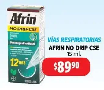 Vías Respiratorias Afrin No Drip CSE 15ml