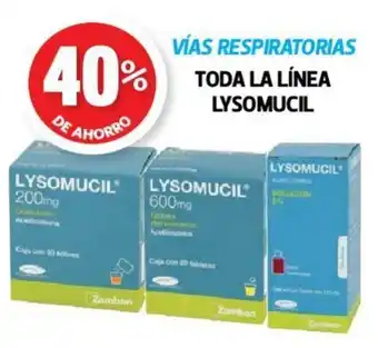 Vías Respiratorias Toda La Línea Lysomucil