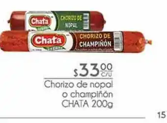 Fresko Chorizo de nopal o champiñon oferta