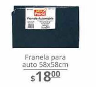 La Comer Franela para auto 58x58cm oferta