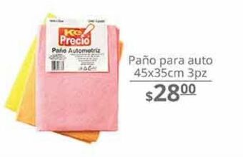 La Comer Paño para auto 45x35cm 3pz oferta