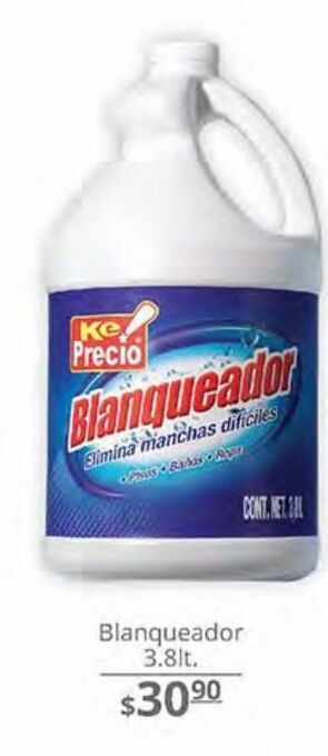 La Comer Blanqueador 3.8lt oferta