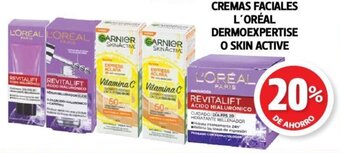 Farmacias Guadalajara Cremas Faciales L'Oréal Dermoexpertise o Skin Active oferta