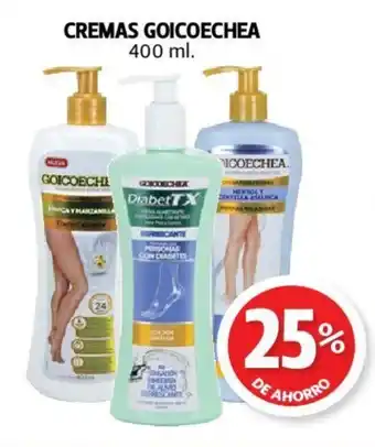 Farmacias Guadalajara Cremas Goicoechea 400ml oferta