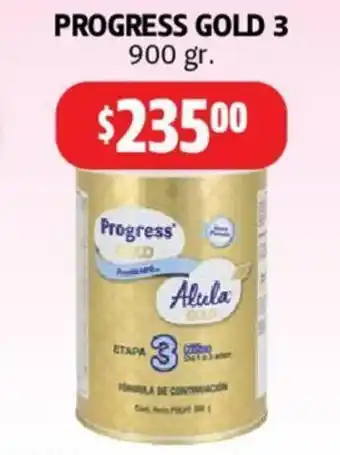 Farmacias Guadalajara Progress Gold 3 - 900g oferta