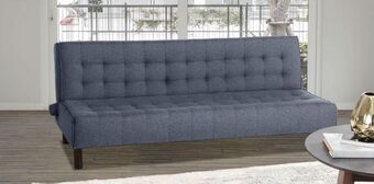 Muebles Dico Sofá cama santy reflex azul oferta