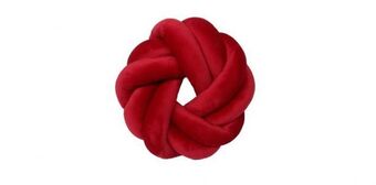 Muebles Dico Cojín nudo estrella rojo oferta