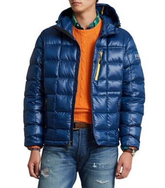 Chamarra puffer hombre