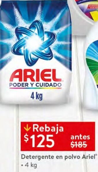 Detergente en polvo ariel 4kg