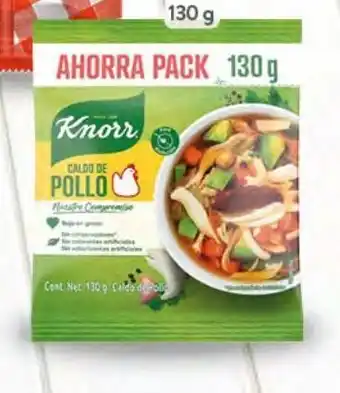 Walmart Caldo de pollo knorr 130g oferta