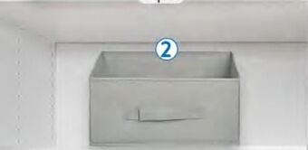 Cajón organizador de tela