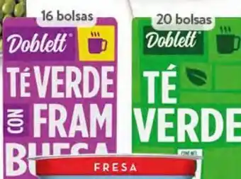 Variedad de té verde doblett 20/16 bolsas
