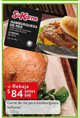 Carne de res para hamburgues sukarne