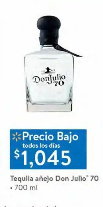 Tequila añejo don julio 70 700ml