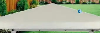Walmart Toldo mainstays beige 3 x 3m oferta