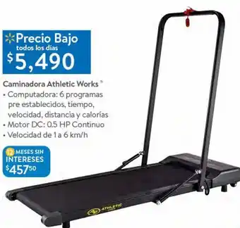 Walmart Caminadora athletic works oferta