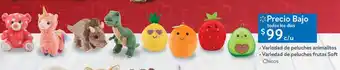 Walmart Variedad de peluches animalitos oferta