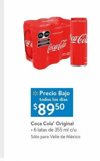 Walmart Coca cola 355ml 6un oferta