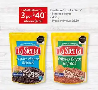 Frijoles refritos la sierra 430g