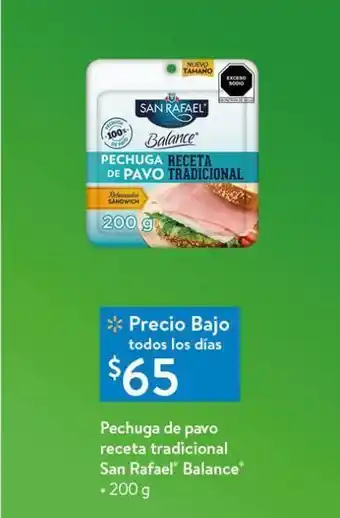 Pechuga de pavo san rafael 200g
