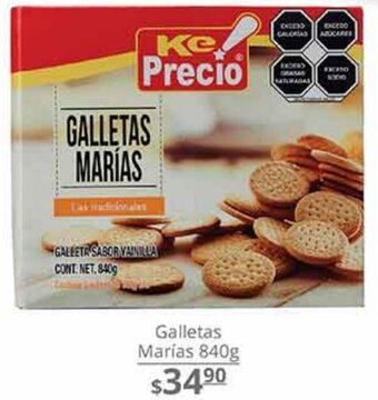 La Comer Galletas Marias 840g oferta