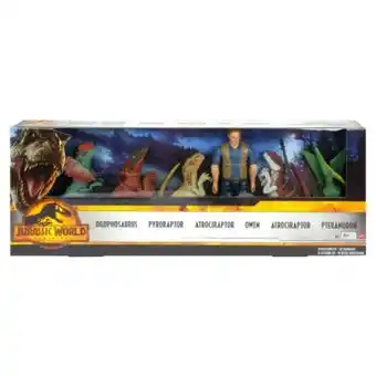 Sam's Club Set de figuras mattel jurassic world dominion oferta