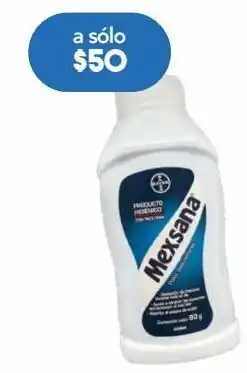 Mexsana talco polvo c/80gr