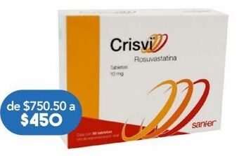 Farmacia San Pablo Crisvi tab 10mg caj c/30 oferta