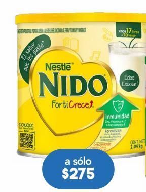 Farmacia San Pablo Nido leche polvo forticrece c/2.04kg oferta