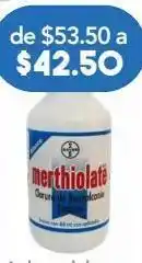 Farmacia San Pablo Merthiolate blan sol 0.13 gr fra c/60ml oferta
