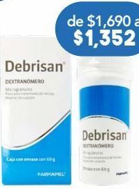 Farmacia San Pablo Debrisan polvo dextranomero c/60gr oferta