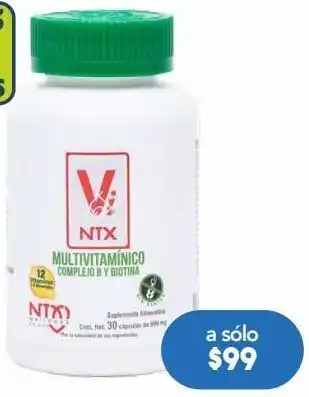 Farmacia San Pablo Ntx multivitaminico oferta