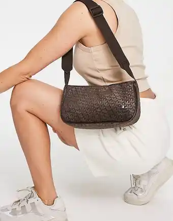 ASOS Adidas originals trefoil shoulder bag in brown oferta
