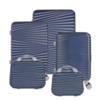 Waldos Set 4 maletas satin + 1 maletas de mano gratis! oferta