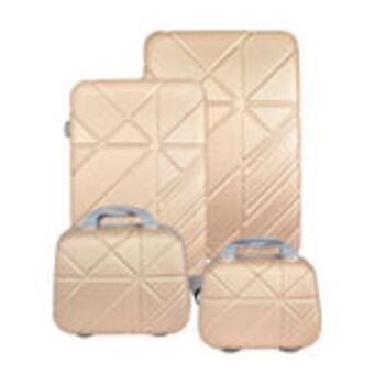 Waldos Set 3 maletas perla + 1 maletas de mano gratis! oferta