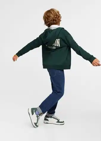 Sudadera capucha mensaje