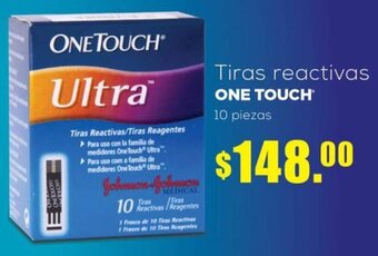 Farmacias Similares Tiras Reactivas One Touch 10 piezas oferta