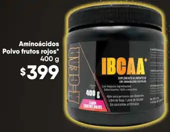 Aminoácidos Polvo Frutos Rojos 400g