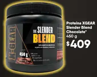 Proteína XGEAR Slender Blend Chocolate 450g