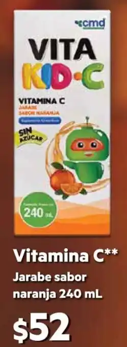 Vitamina C Jarabe Sabor Naranja 240ml