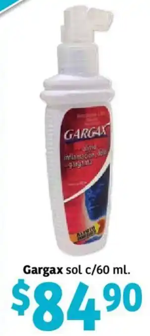 Gargax Sol c/60ml