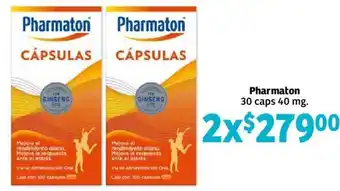 Pharmaton 2x40mg c/30 cap