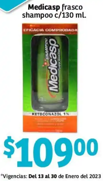 Medicasp Frasco Shampoo c/130ml