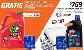 AutoZone Paquete de Afinación STP oferta