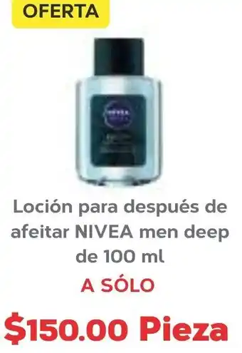 Loción para Después de Afeitar Nivea Men Deep de 100ml