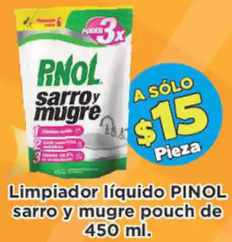 Super Aki Limpiador Líquido Pinol Sarro y Murgre Pouch de 450ml oferta