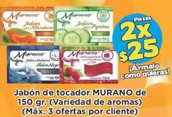 Jabón de Tocador Murano de 2x150g