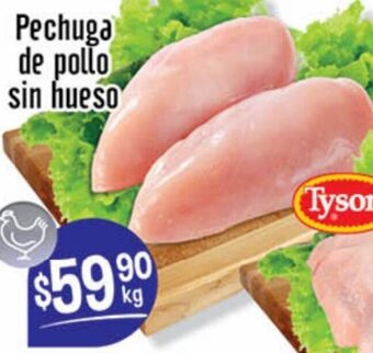 Pechuga de Pollo sin Hueso